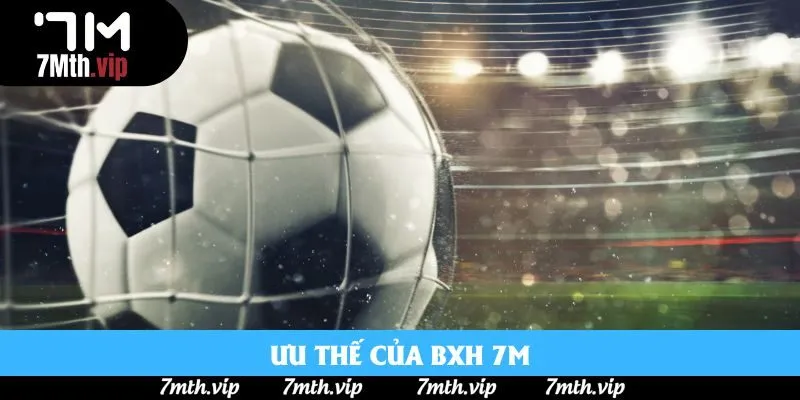 Ưu thế của BXH 7M Ưu thế của BXH 7M