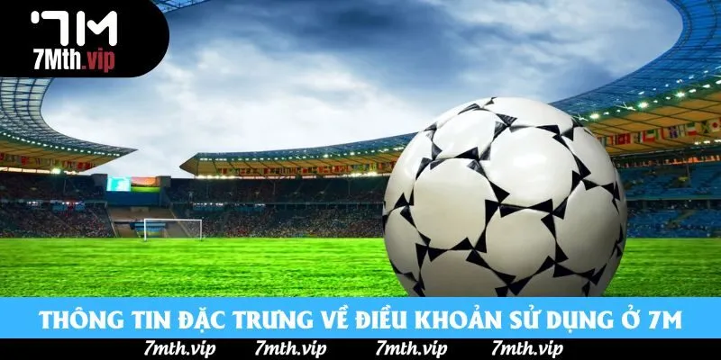 Thông tin đặc trưng về điều khoản sử dụng ở 7M Thông tin đặc trưng về điều khoản sử dụng ở 7M