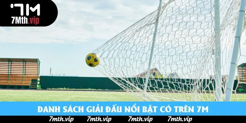 Danh sách giải đấu nổi bật có trên KQBĐ 7M Danh sách giải đấu nổi bật có trên KQBĐ 7M